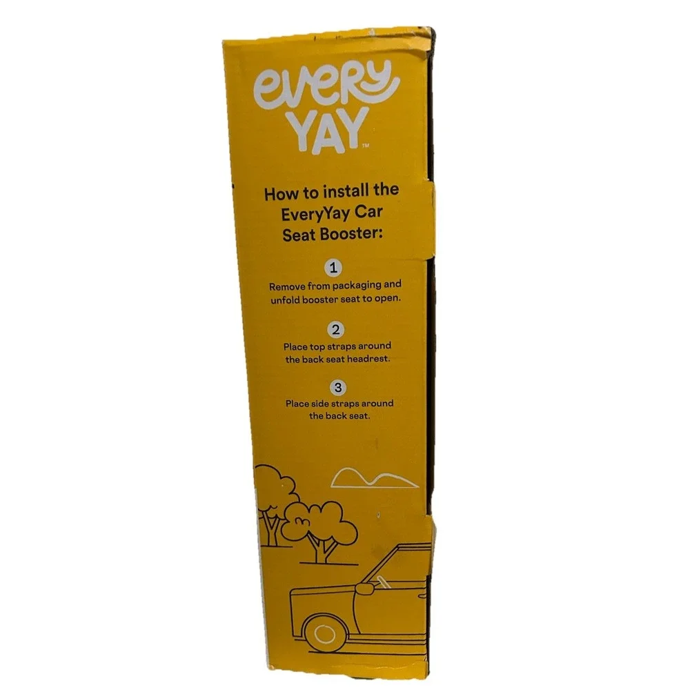 EveryYay, Road Trippin, Car Seat Booster Seat, For Dogs Up To 25 lb PB3